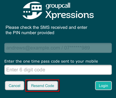 Signup1timepasscode